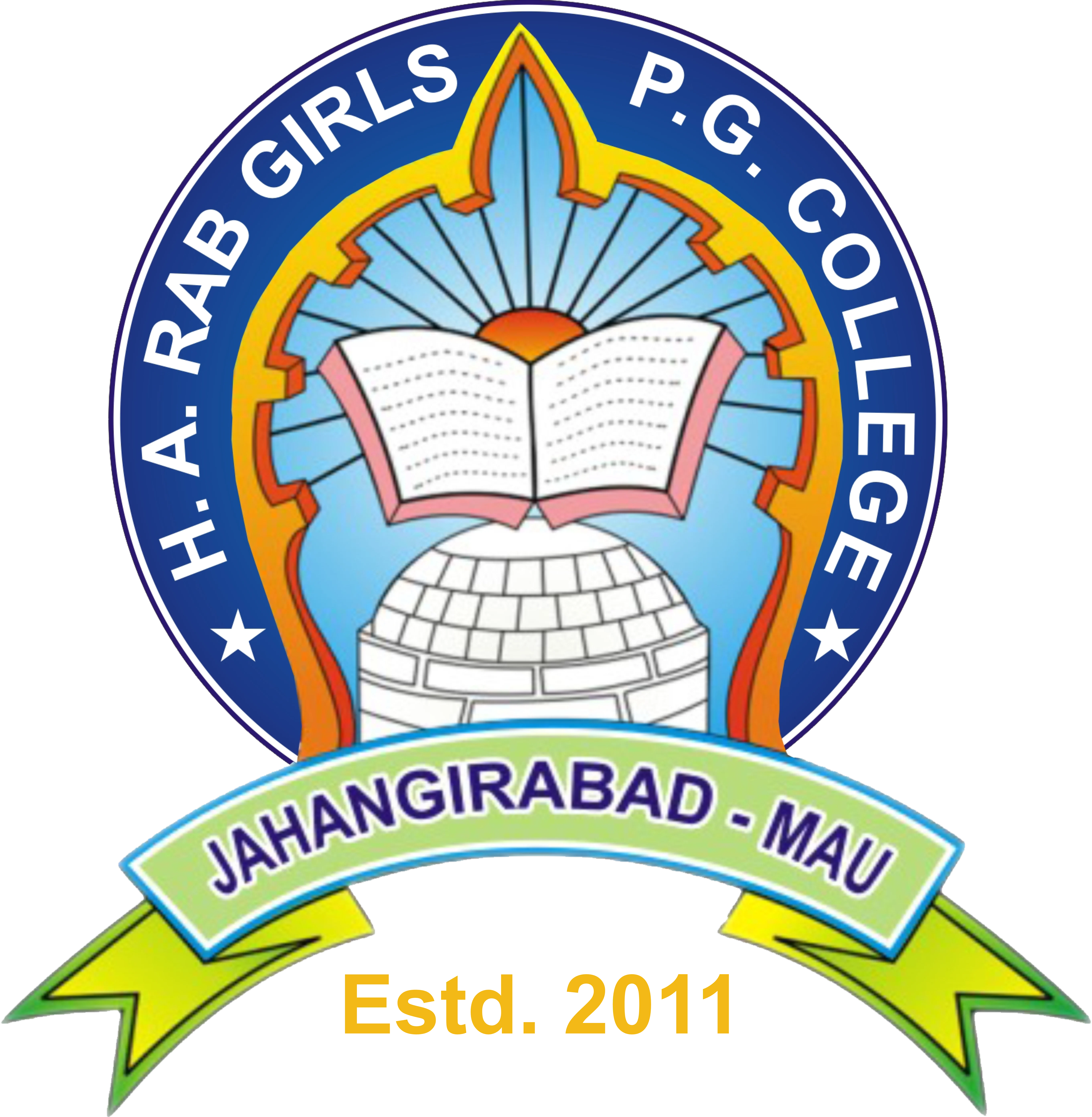 H.A. Rab Girls P.G. College Logo